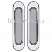 Картинка Ручки Punto (Пунто) для раздвижных дверей Soft LINE SL-010 CP